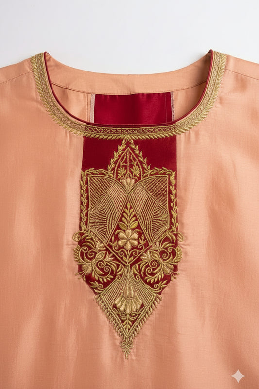 Short anarkali & pant